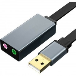 Переходник Telecom TA313U 0.1 м (черный)