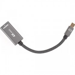 Переходник Telecom TA565 miniDP - HDMI-F 0.15 м (серый)