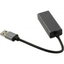 Переходник Telecom TU312M USB 3.0 (Am) --&gt LAN RJ-45 Ethernet 1000 Mbp (серый)
