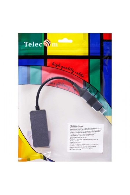 Переходник Telecom TU326M 0.15 м (черный) 
