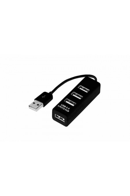 Разветвитель REXANT 18-4103 USB на 4 порта (черный) 