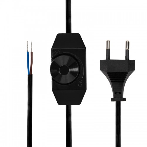 Шнур REXANT 11-1137 2 м (черный) 1