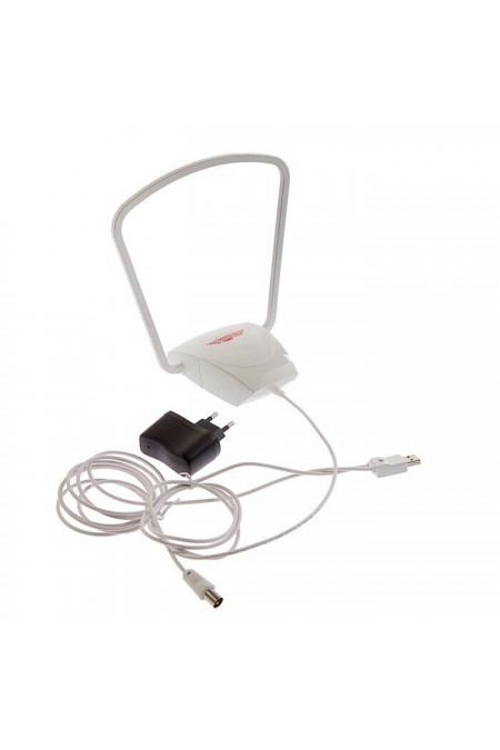 Антенна комнатная РЭМО BAS-5107-DX Mini digital (белый) 1