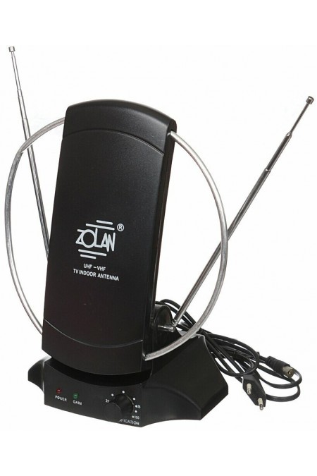 Антенна комнатная ZOLAN FB-029 (черный) 