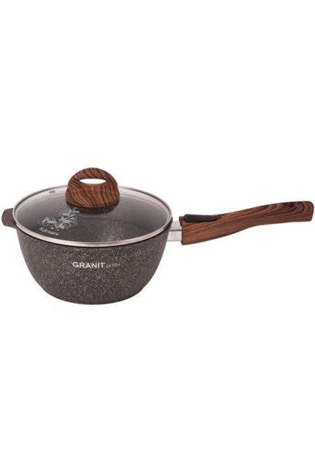 Ковш Kukmara Granit Ultra Original кго0225а 2.2 л (черный) 