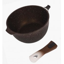 Ковш Kukmara Мраморная кмт0156а 1.5 л (темный мрамор)