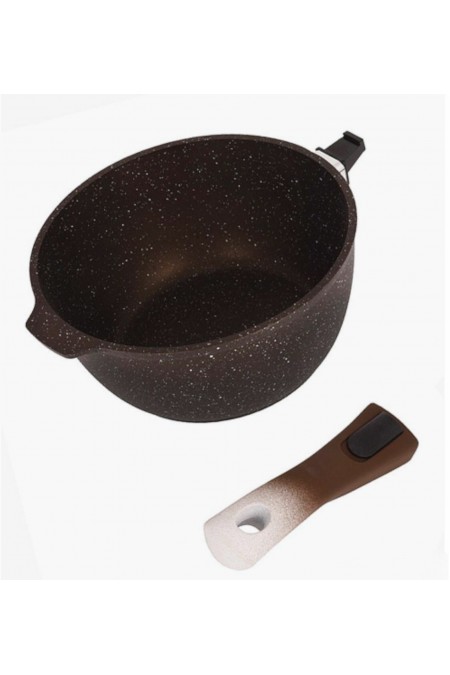 Ковш Kukmara Мраморная кмт0156а 1.5 л (темный мрамор) 