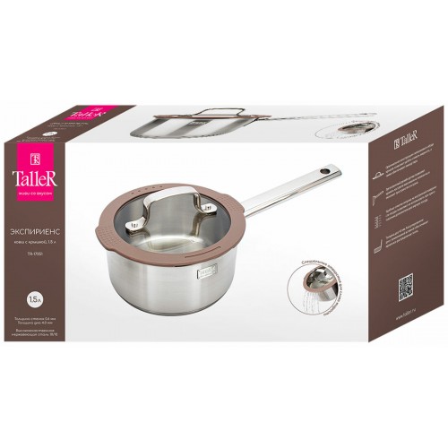 Ковш Taller Experience TR-17351 1.5 л (серебристый) 3