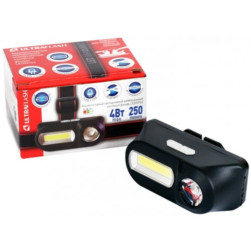 Фонарь Ultraflash LED53763 черный 2