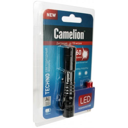 Фонарь Camelion LED51516 черный 8