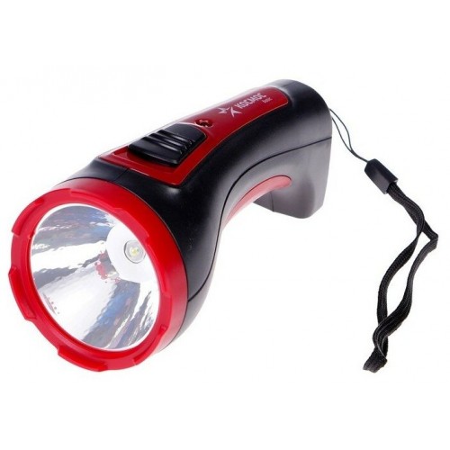 Фонарь КОСМОС 101WLED черный/красный 