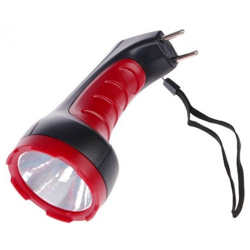 Фонарь КОСМОС 101WLED черный/красный 2