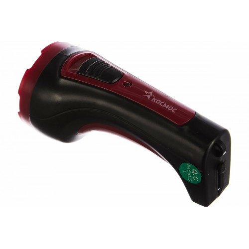 Фонарь КОСМОС 101WLED черный/красный 9