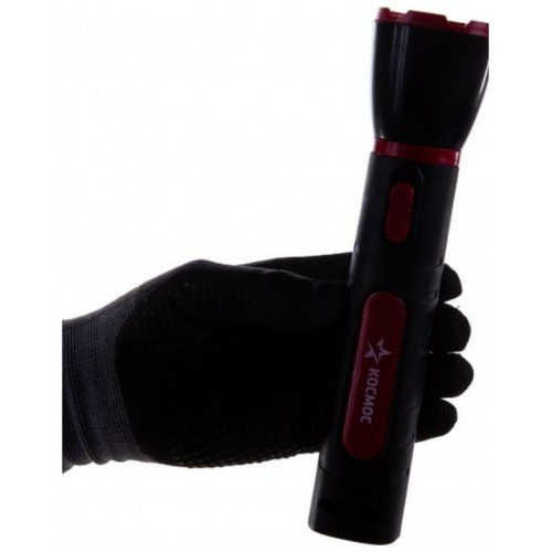 Фонарь КОСМОС Accu103LED черный/красный 9