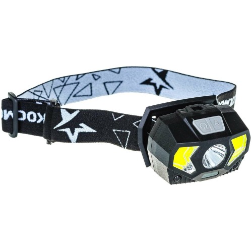 Фонарь налобный Космос KocHuntHelper5W черный 