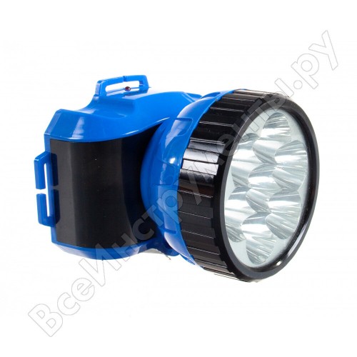 Фонарь налобный SmartBuy SBF-24-B черный/синий 7