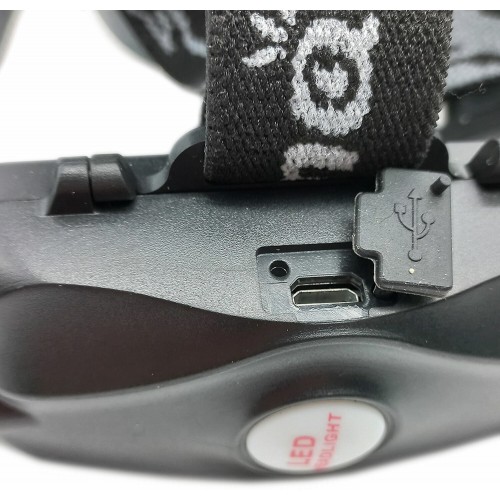 Фонарь налобный Smartbuy SBF-HL028 черный 6