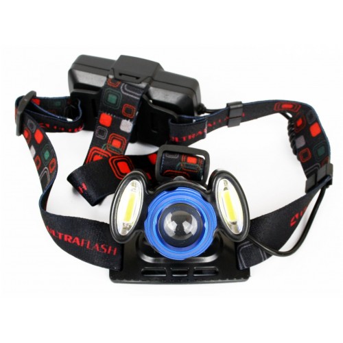 Фонарь налобный Ultraflash E1334 синий/черный 9