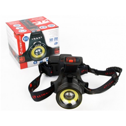 Фонарь налобный Ultraflash E1335 черный 8
