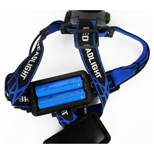 Фонарь налобный Ultraflash E150 черный 4