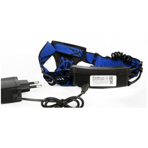 Фонарь налобный Ultraflash E150 черный 7