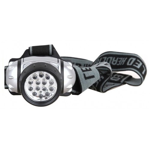 Фонарь налобный Ultraflash LED5352 серебристый/черный 