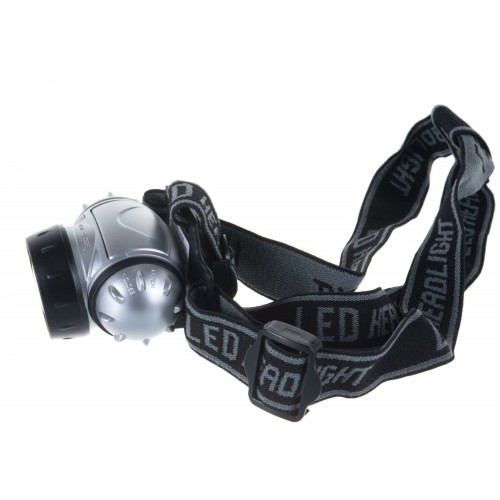 Фонарь налобный Ultraflash LED5352 серебристый/черный 2