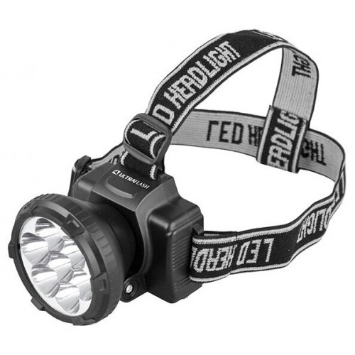 Фонарь налобный Ultraflash LED5362 черный 