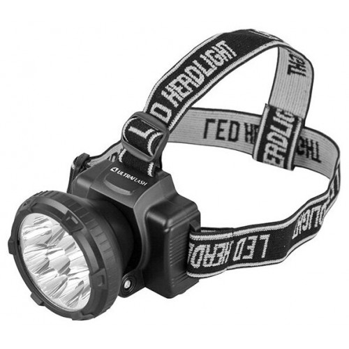 Фонарь налобный Ultraflash LED5363 черный 