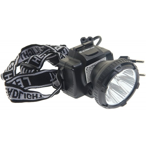 Фонарь налобный Ultraflash LED5365 черный 5