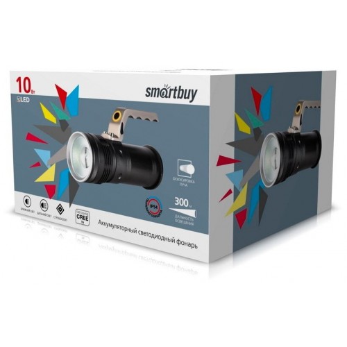 Фонарь SmartBuy SBF-32-H черный 7