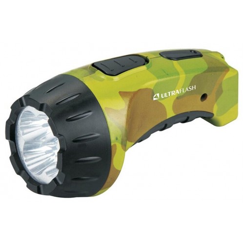 Фонарь Ultraflash LED3804 черный/желтый 