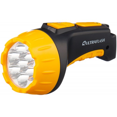 Фонарь Ultraflash LED3807 черный/желтый 