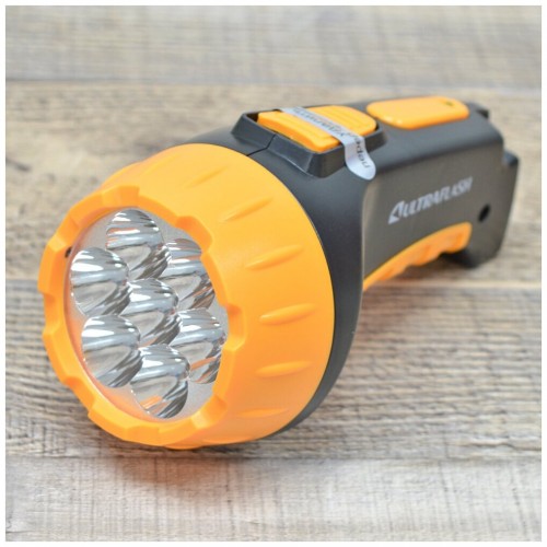 Фонарь Ultraflash LED3807 черный/желтый 4