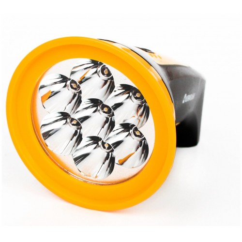 Фонарь Ultraflash LED3807M черный/желтый 3