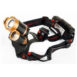 Фонарь налобный Ultraflash E1333 черный