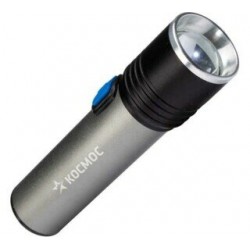 Фонарь Космос KOS111Lit черный/серебристый