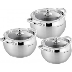 Набор кастрюль Zeidan Z-50662 6 пр. (серебристый)