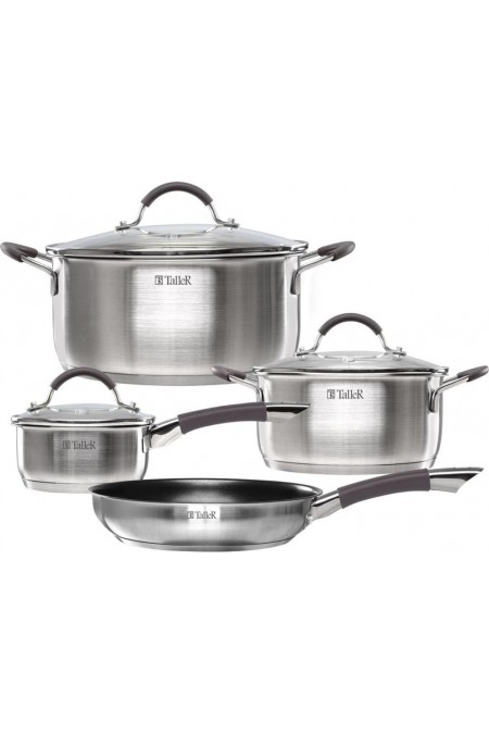 Набор посуды Taller TR-11020 7 пр. (серебристый) 