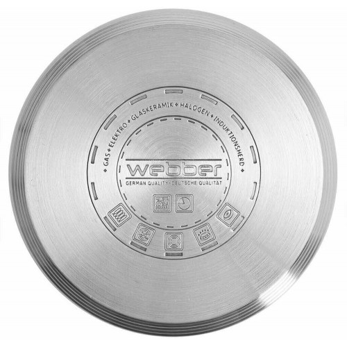 Набор кастрюль Webber Profi BE-626/8 8 пр. (серебристый) 2