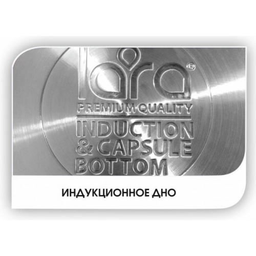 Набор кастрюль LARA LR02-101 Sonata 4 пр. (серебристый) 4