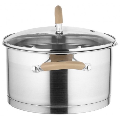 Набор кастрюль LARA LR02-119 Берлин 6 пр. (серебристый) 4