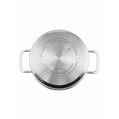 Набор кастрюль LARA Standart LR02-81 6 пр. (серебристый) 7