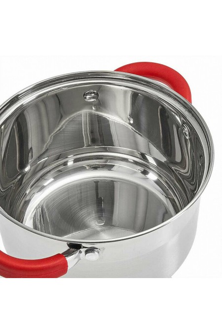 Набор кастрюль Webber BE-624/6 6 пр. (красный) 2