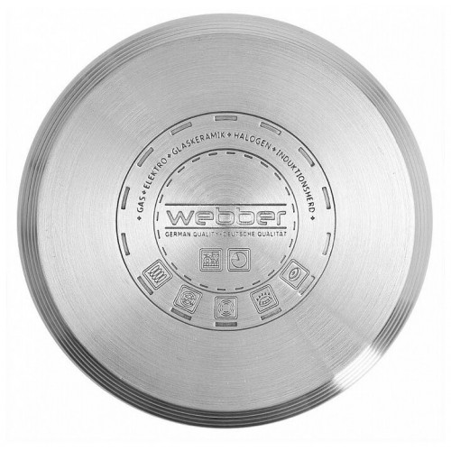 Набор кастрюль Webber BE-628/6 6 пр. (серебристый) 4