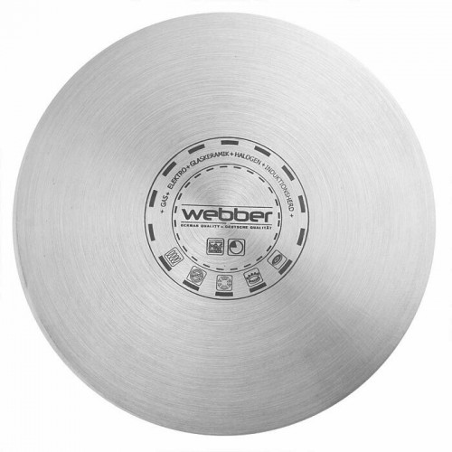 Набор кастрюль Webber BE-637/6 6 пр. (серебристый) 4