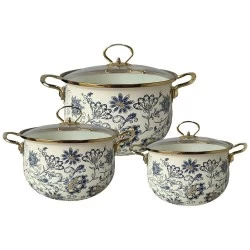 Набор кастрюль Zeidan Z-80636 6 пр. (aster)