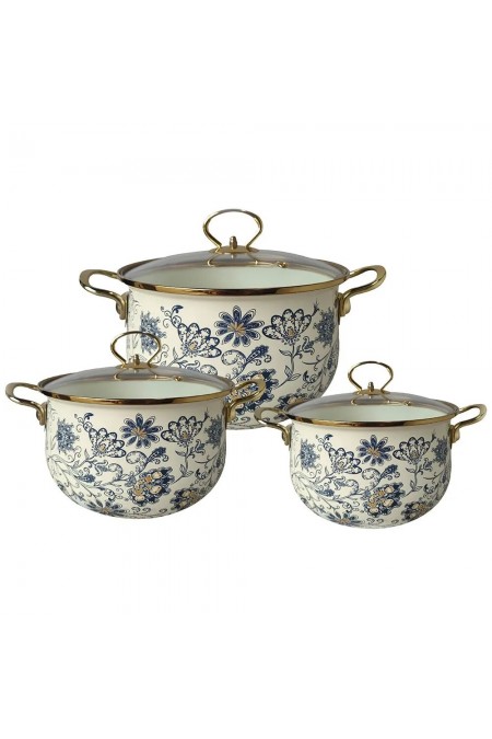 Набор кастрюль Zeidan Z-80636 6 пр. (aster) 