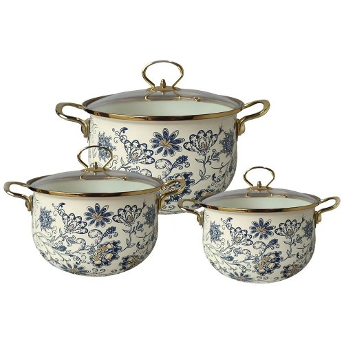 Набор кастрюль Zeidan Z-80636 6 пр. (aster) 