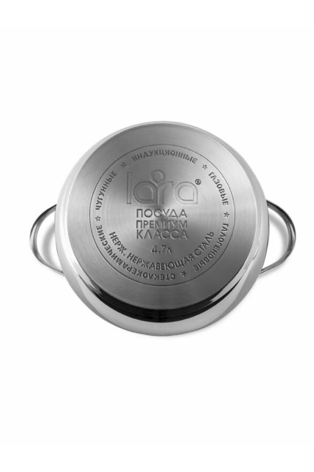 Набор посуды LARA LR02-87 8 пр. (серебристый) 3